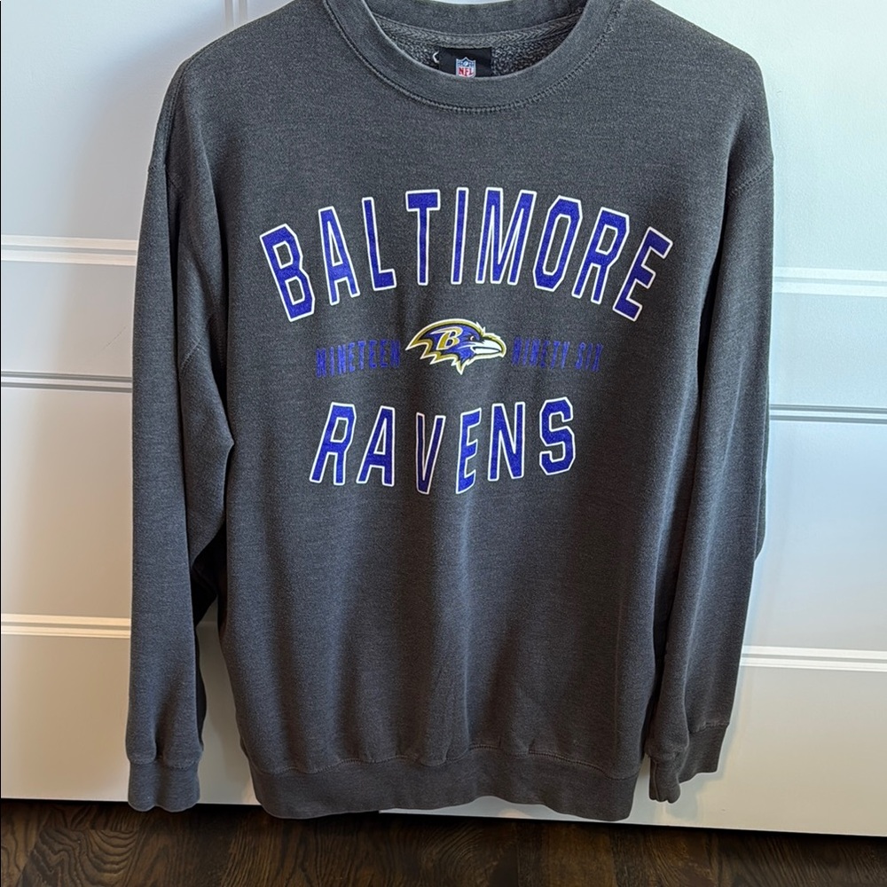 Baltimore Ravens Gray Sweater